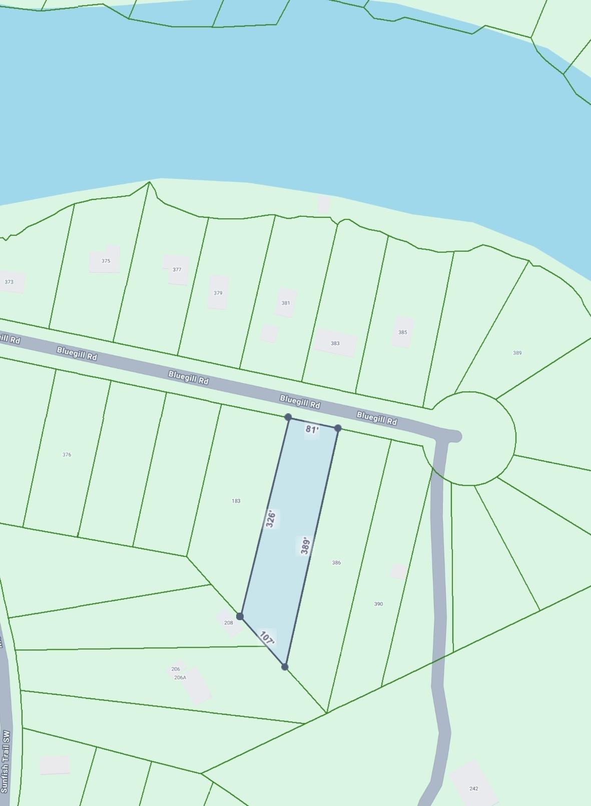 LOT 182 BLUEGILL ROAD