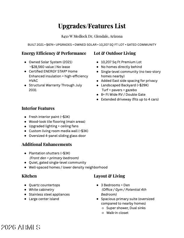 8450 W MEDLOCK Drive