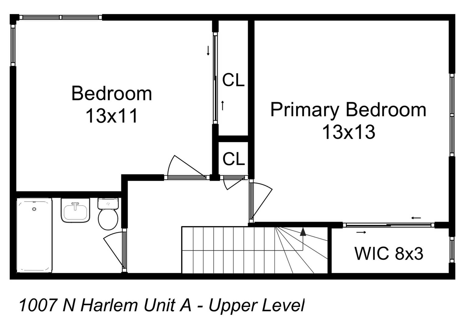 1007 N Harlem Avenue Unit: A