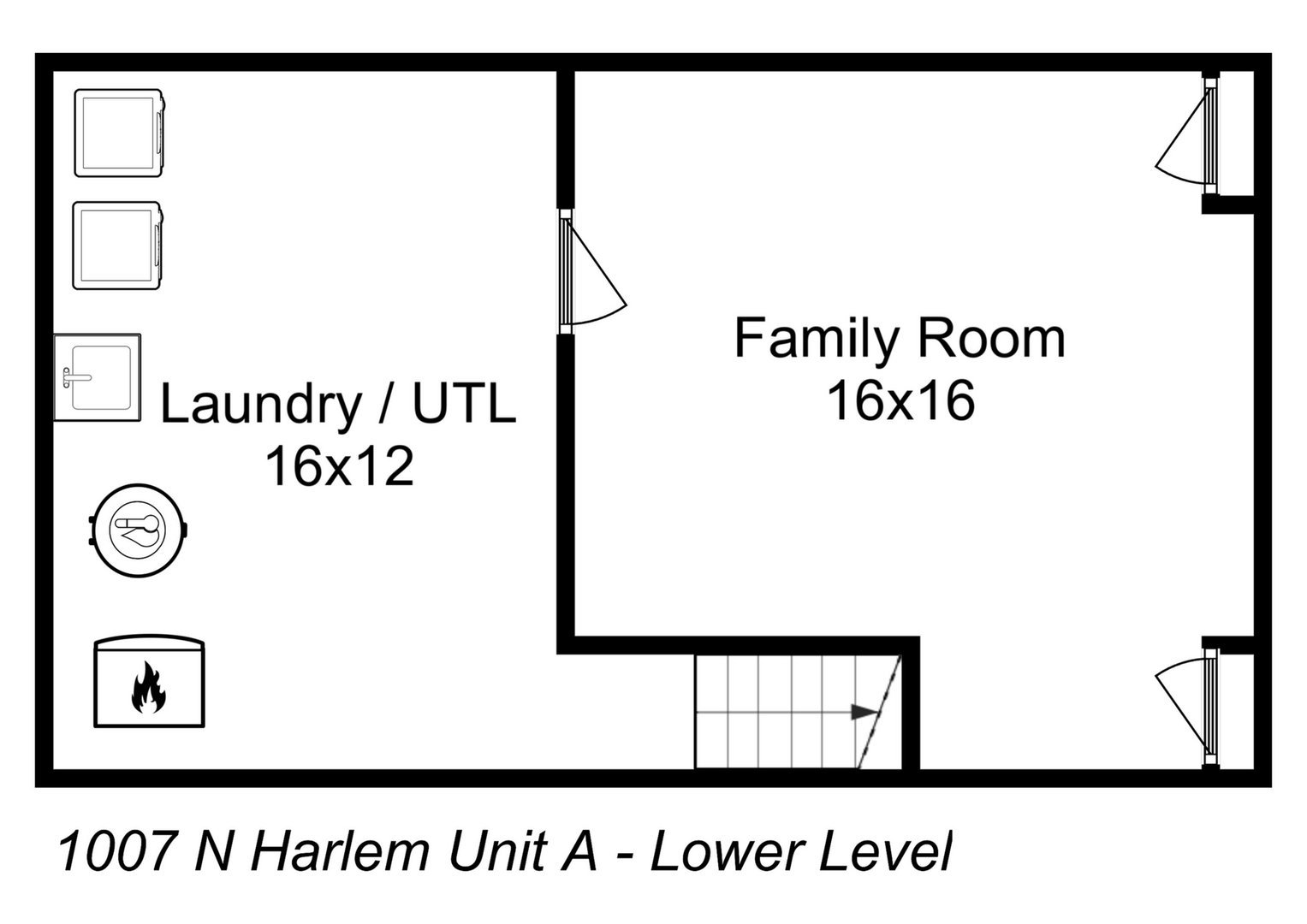 1007 N Harlem Avenue Unit: A