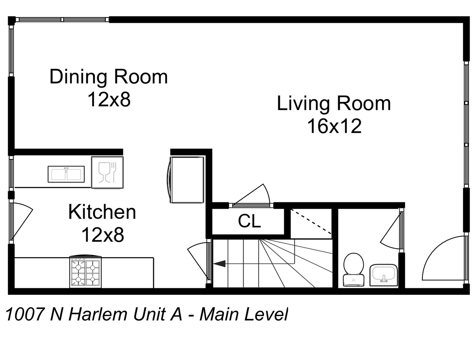 1007 N Harlem Avenue Unit: A