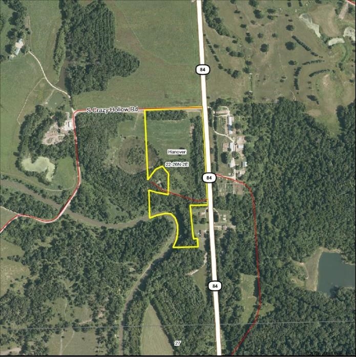 20 Acres +/- TBD S. Crazy Hollow Road
