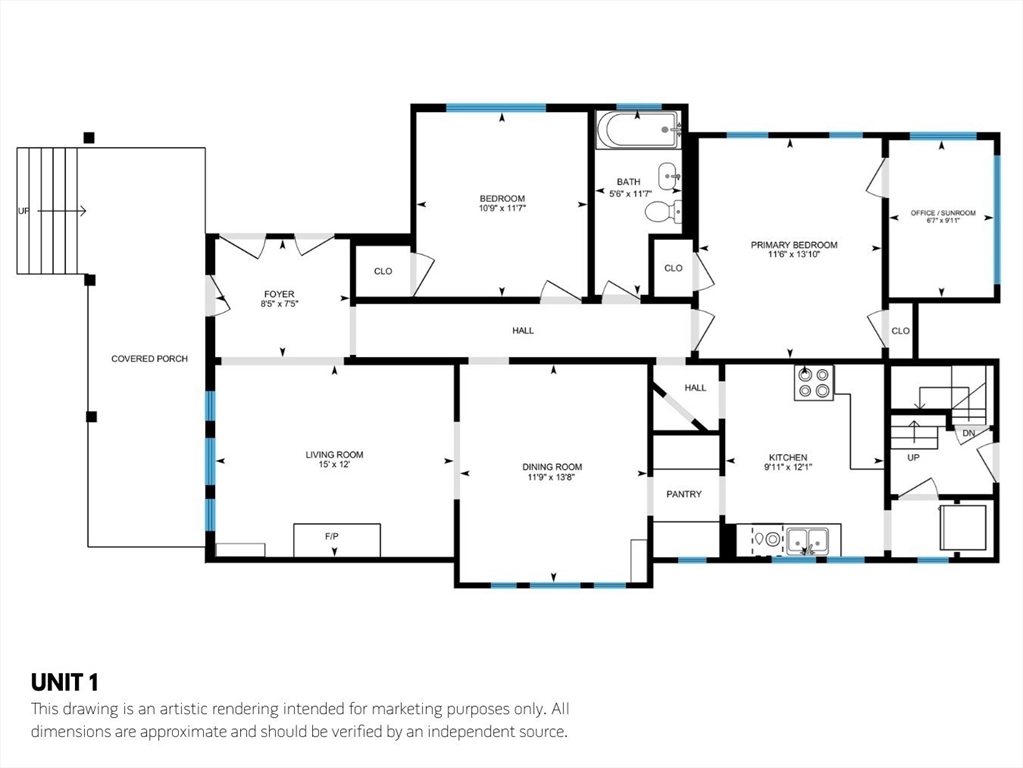 108 Columbia Street # 1