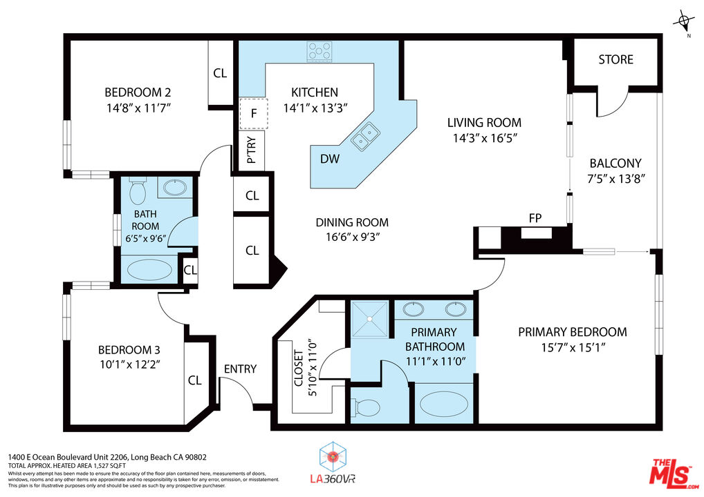 1400 E Ocean Blvd Unit: 2206