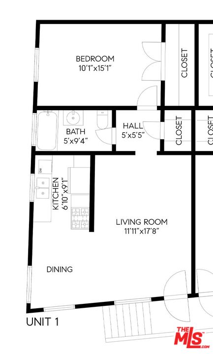 2986 Waverly Dr Unit: 1