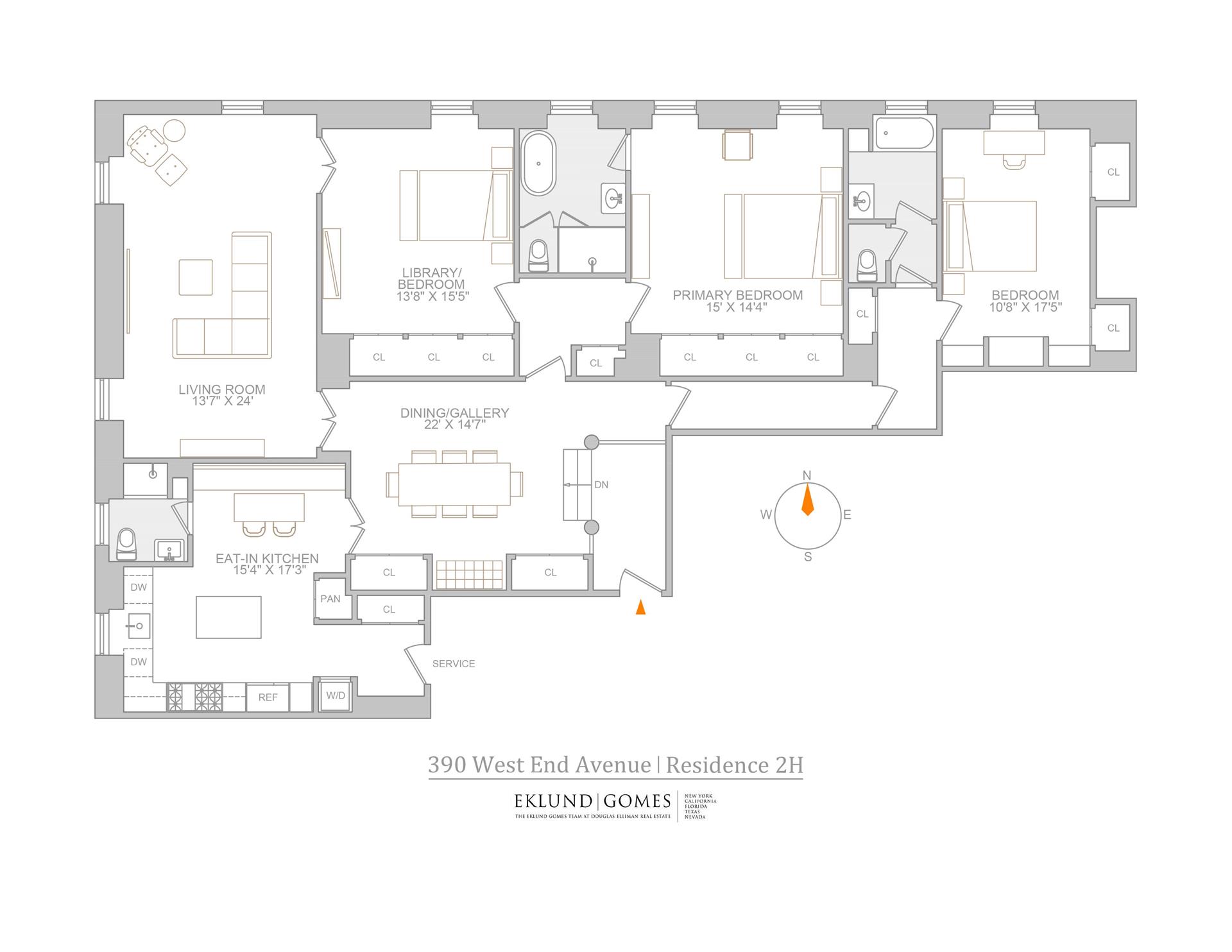 390 W END Avenue 2H