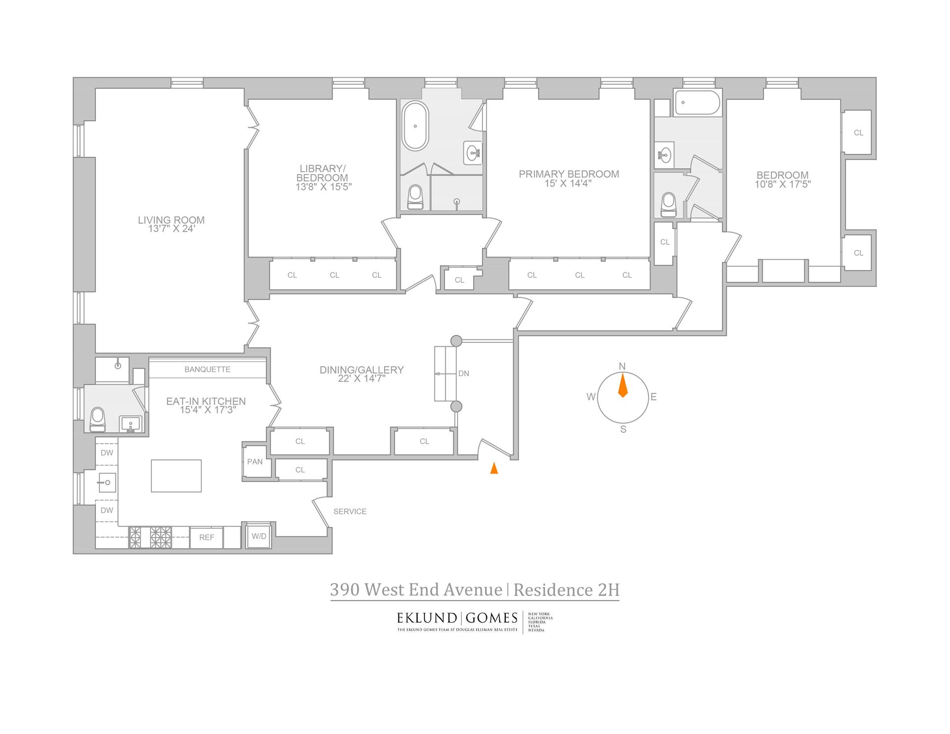 390 W END Avenue 2H