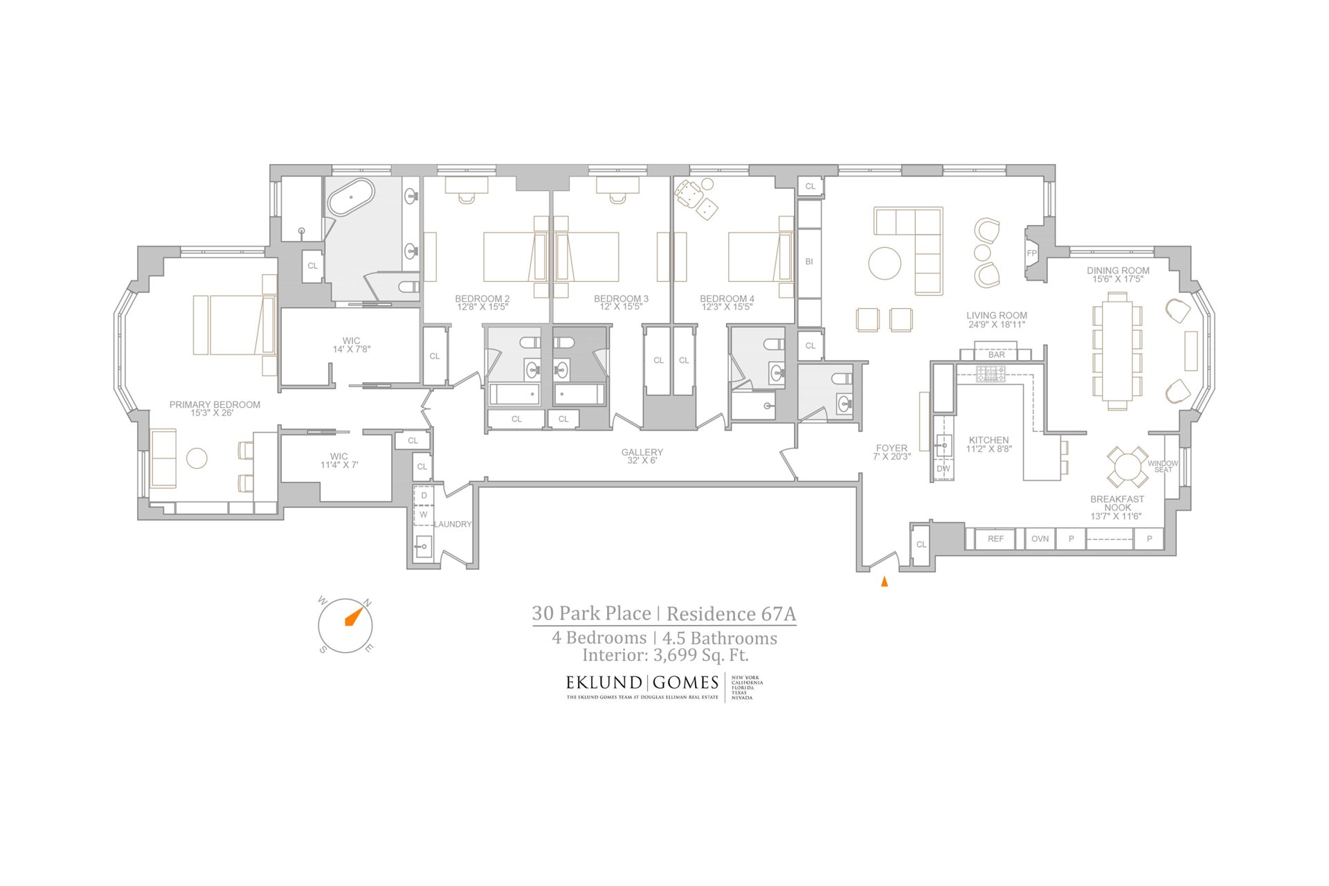 30 PARK Place 67A