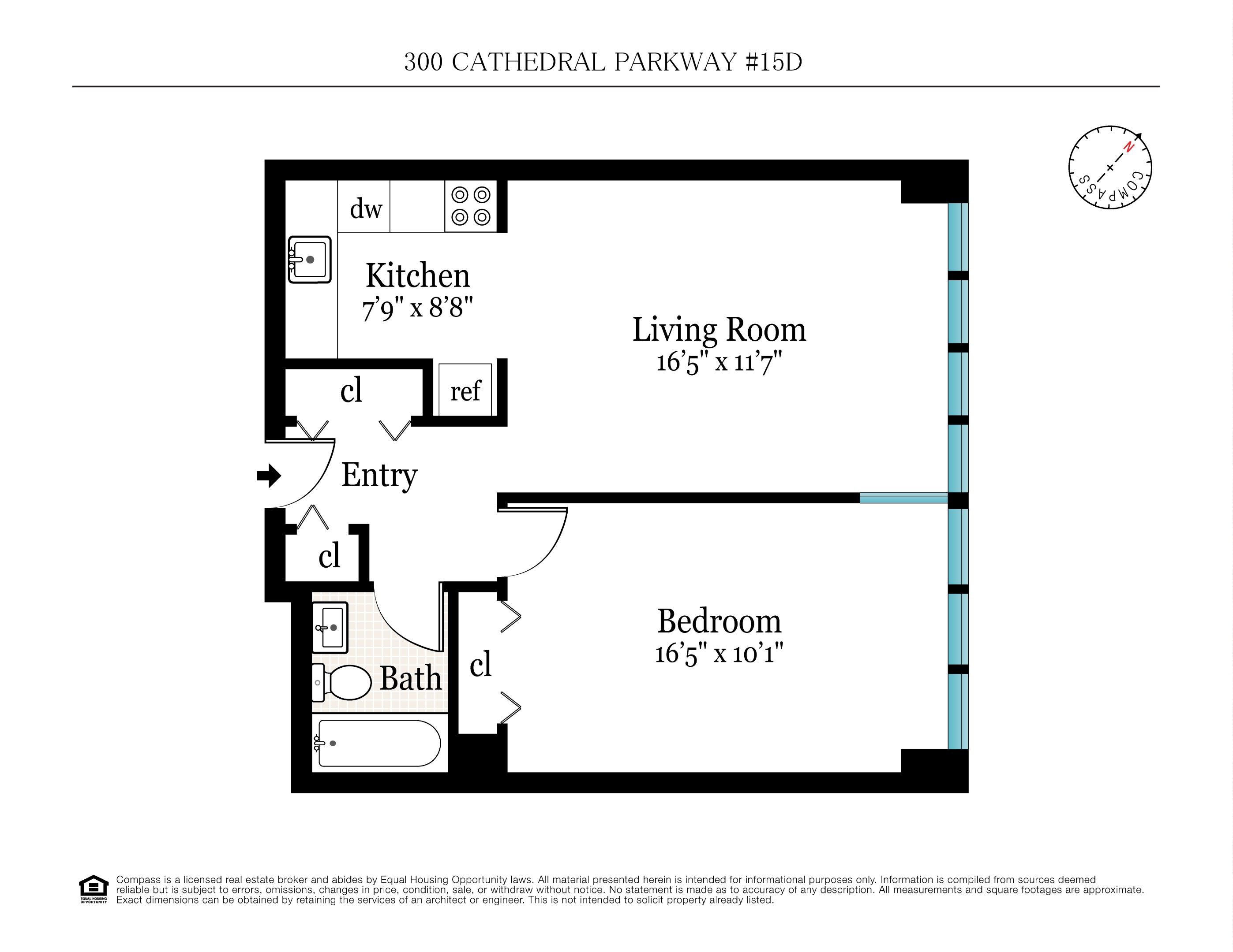 300 W 110th Street 15D