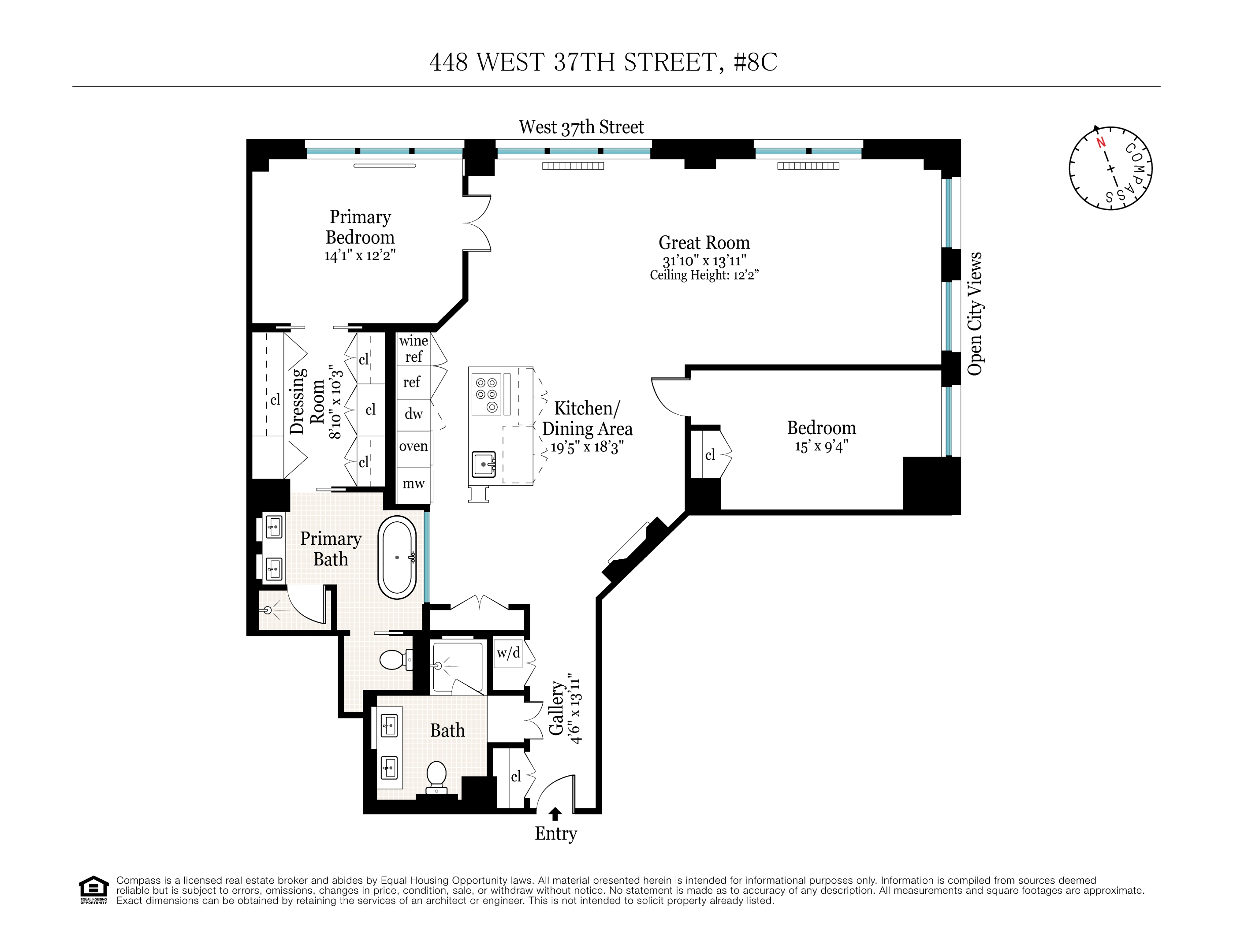 448 W 37th Street 8C