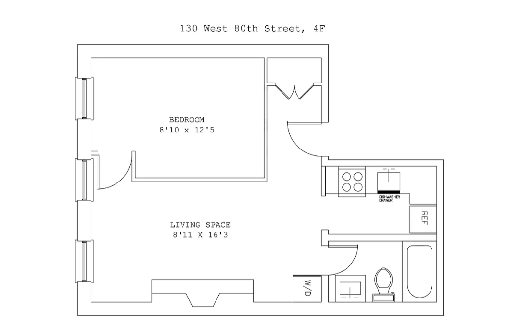 130 W 80th Street 4F