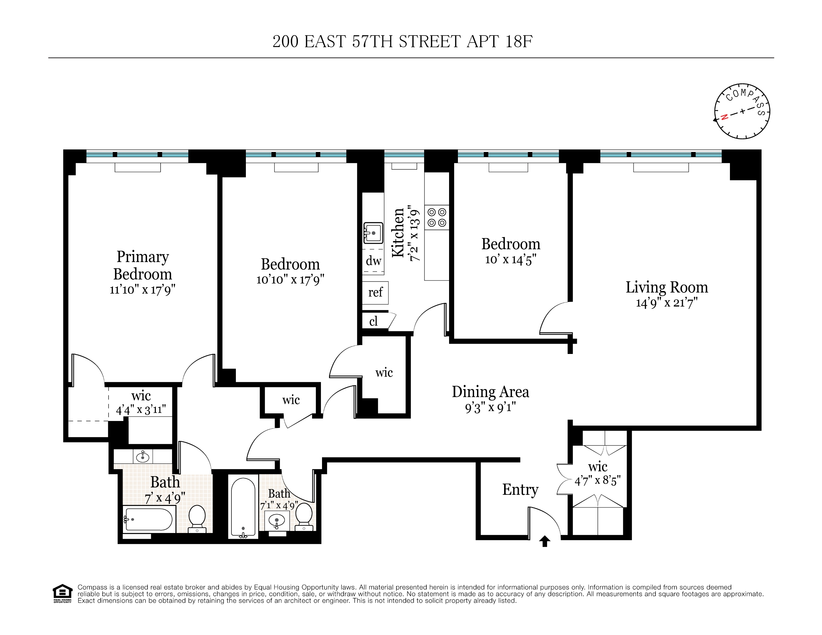 200 E 57th Street 18F