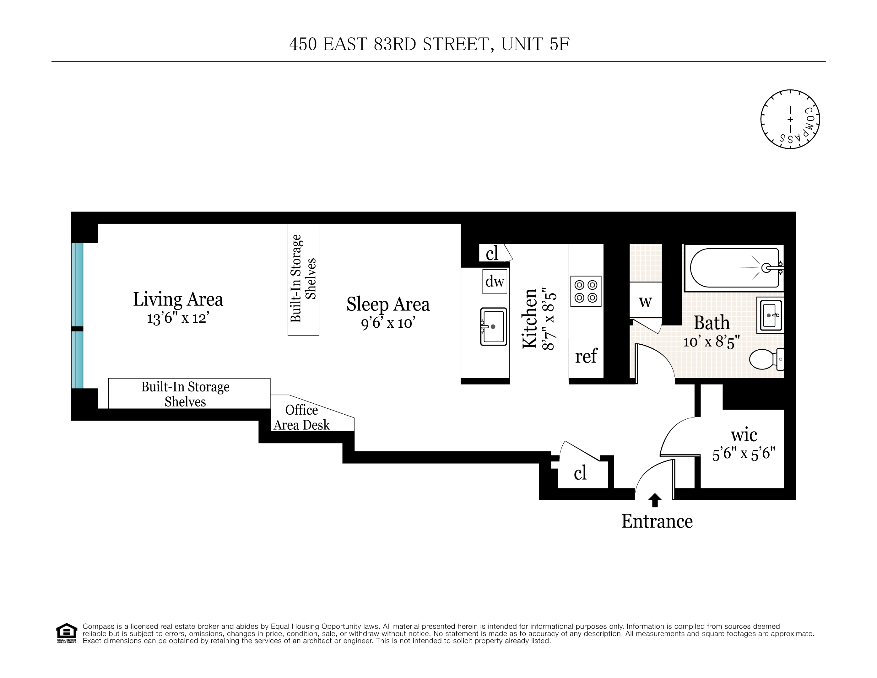 450 E 83rd Street 5F