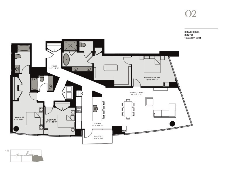 2 W Delaware Place Unit: 1502