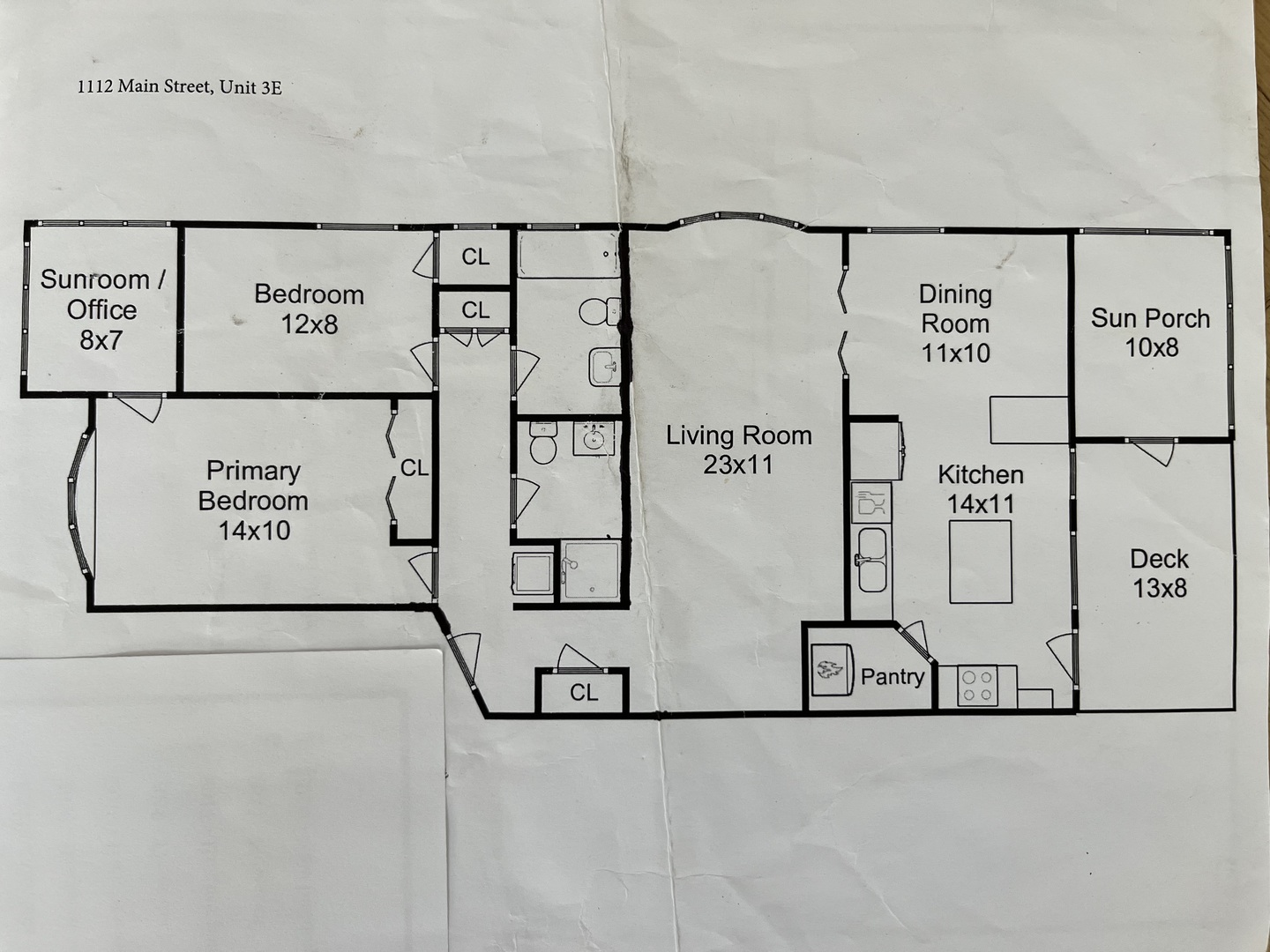 1112 Main Street Unit: 3E