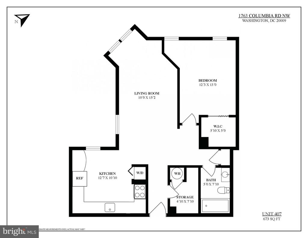 1763 COLUMBIA ROAD NW Unit: 407