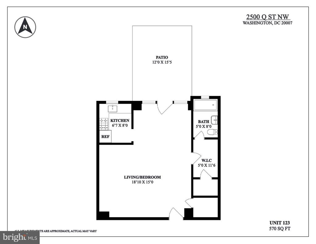 2500 Q STREET NW Unit: 123