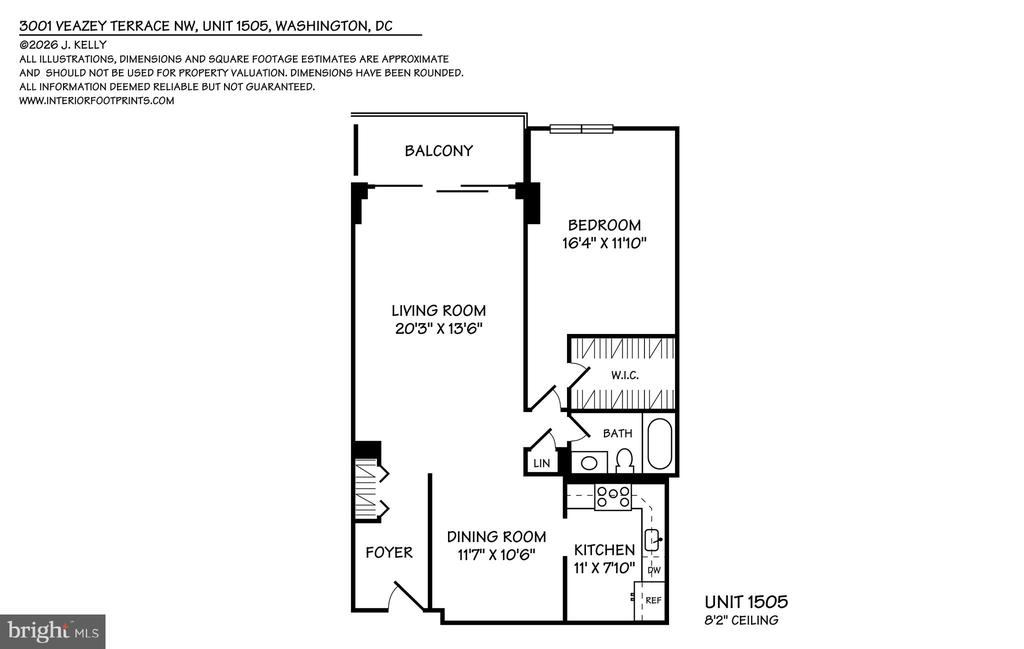 3001 VEAZEY TERRACE NW Unit: 1505