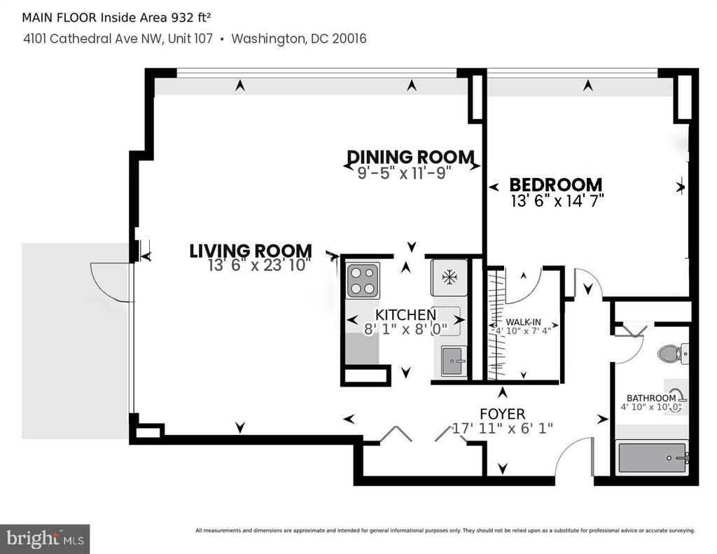 4101 CATHEDRAL AVENUE NW Unit: 107