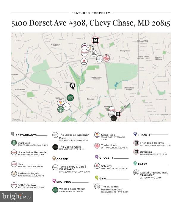 5100 DORSET AVENUE Unit: 308