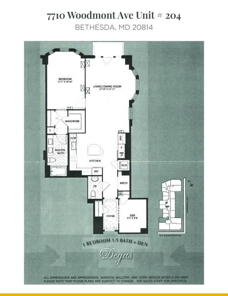 7710 WOODMONT AVENUE Unit: 204