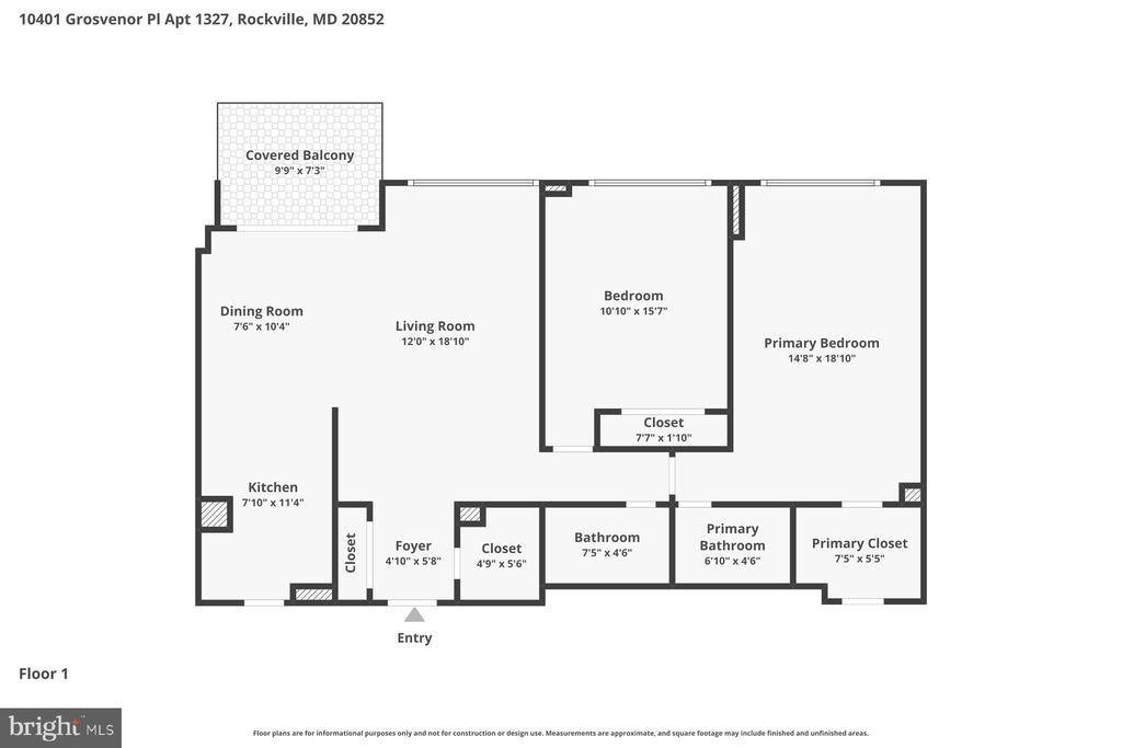 10401 GROSVENOR PLACE Unit: 1327
