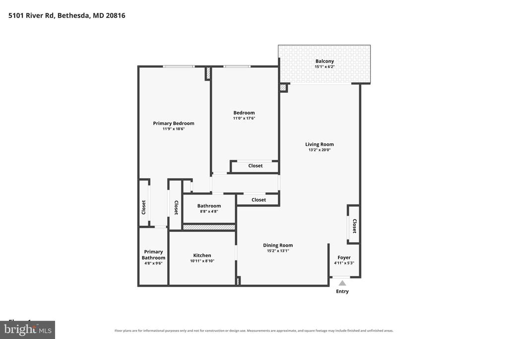 5101 RIVER ROAD Unit: 1703