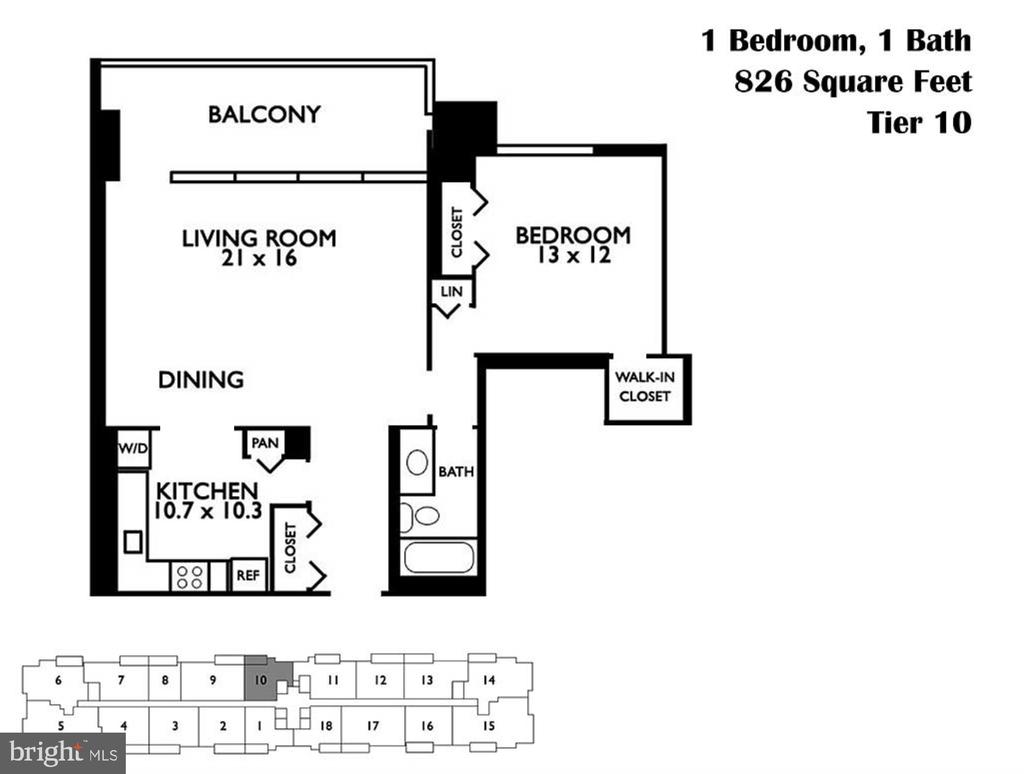 3701 S GEORGE MASON DRIVE Unit: 2110N
