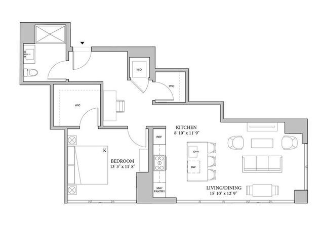 164 N Peoria Street Unit: 1906