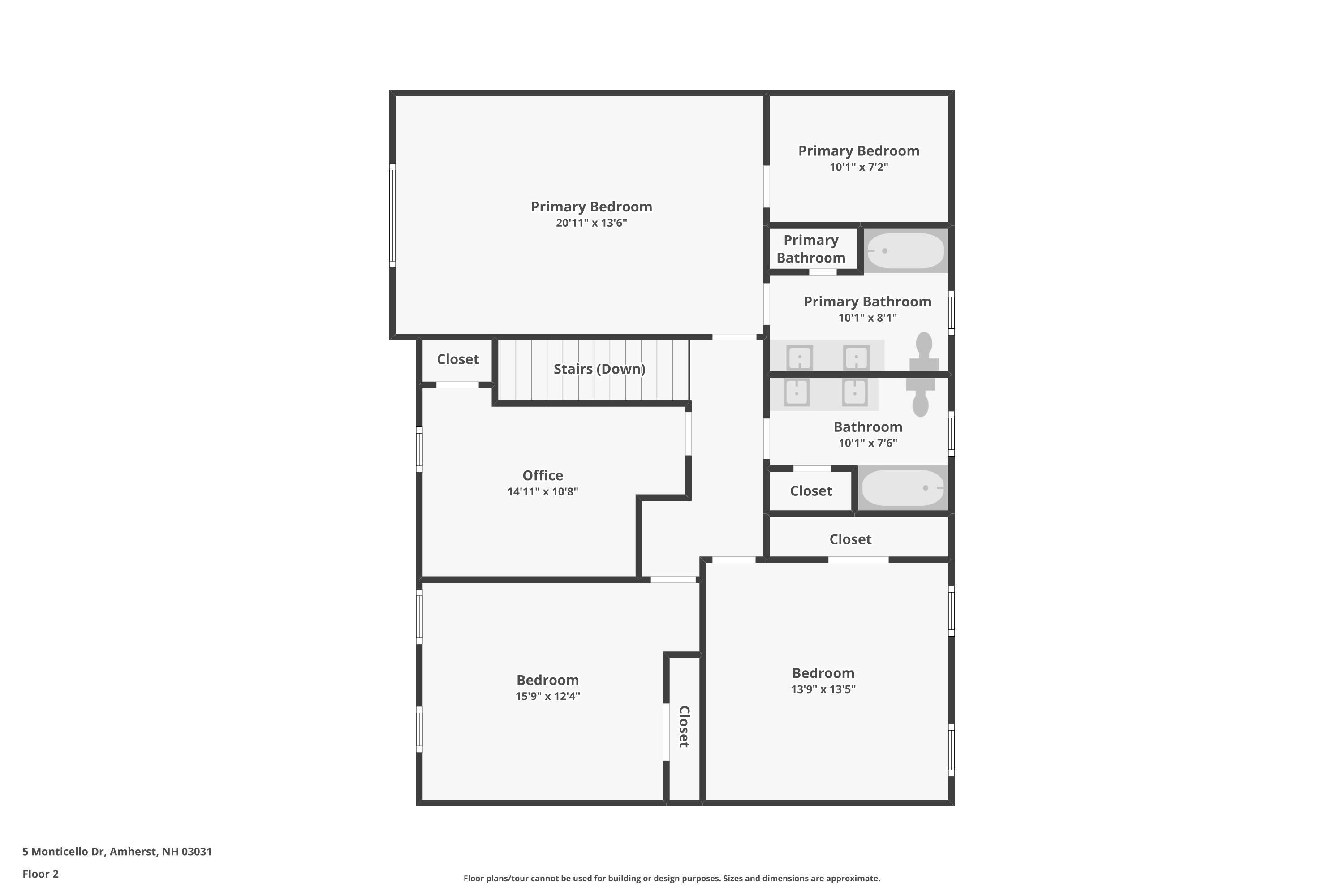 5 Monticello Drive