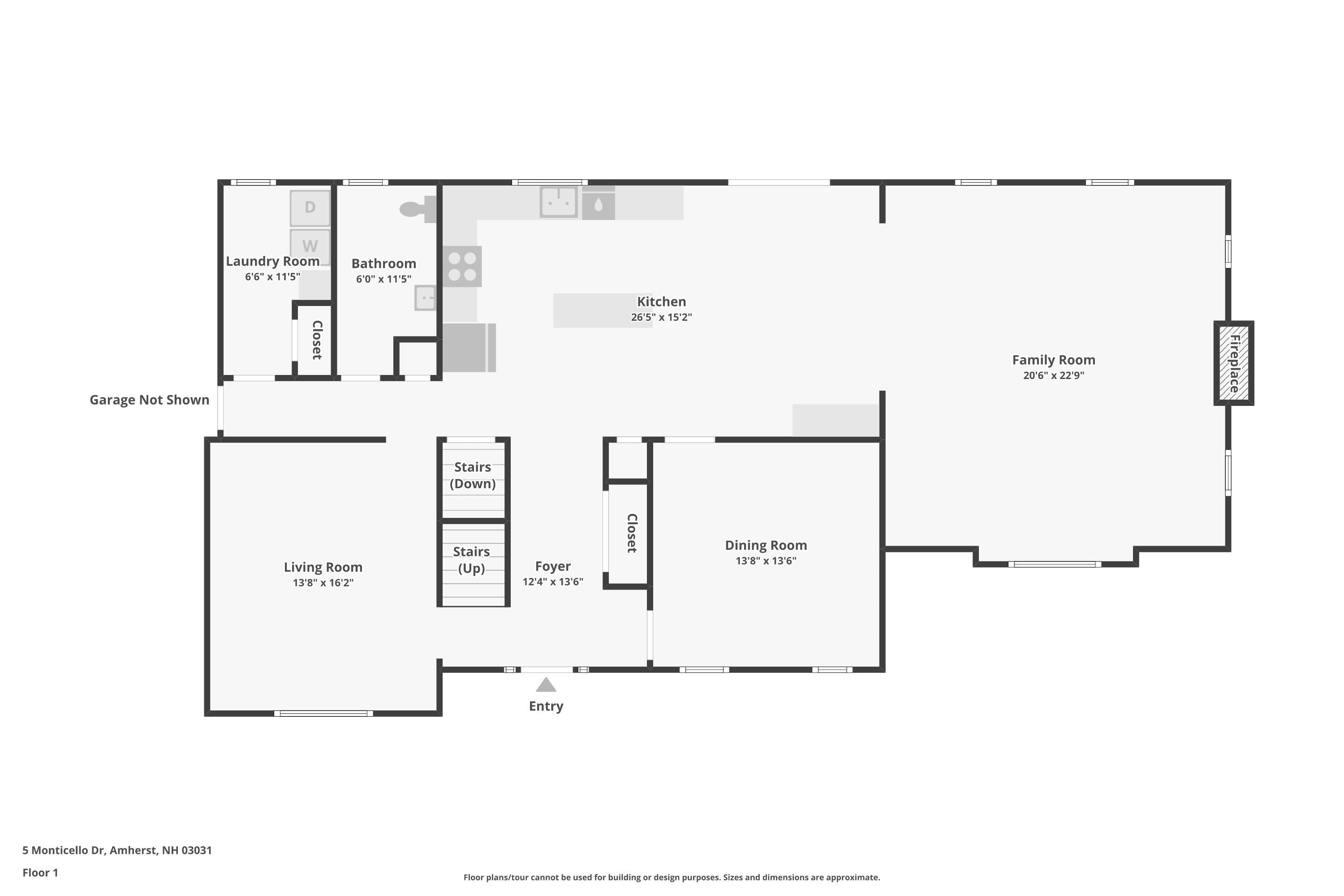 5 Monticello Drive