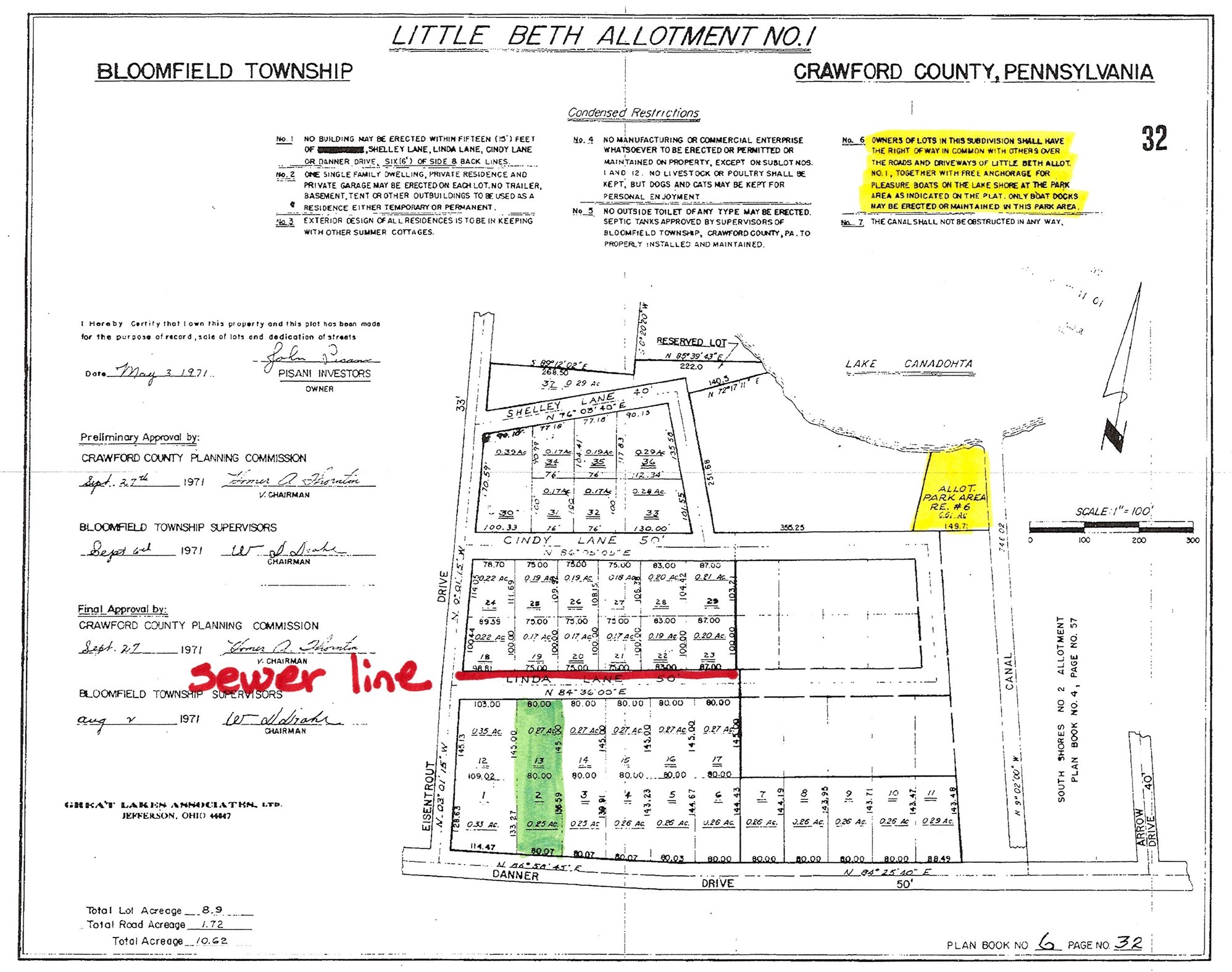 LOT 2 DANNER DR & 13 LINDA Lane