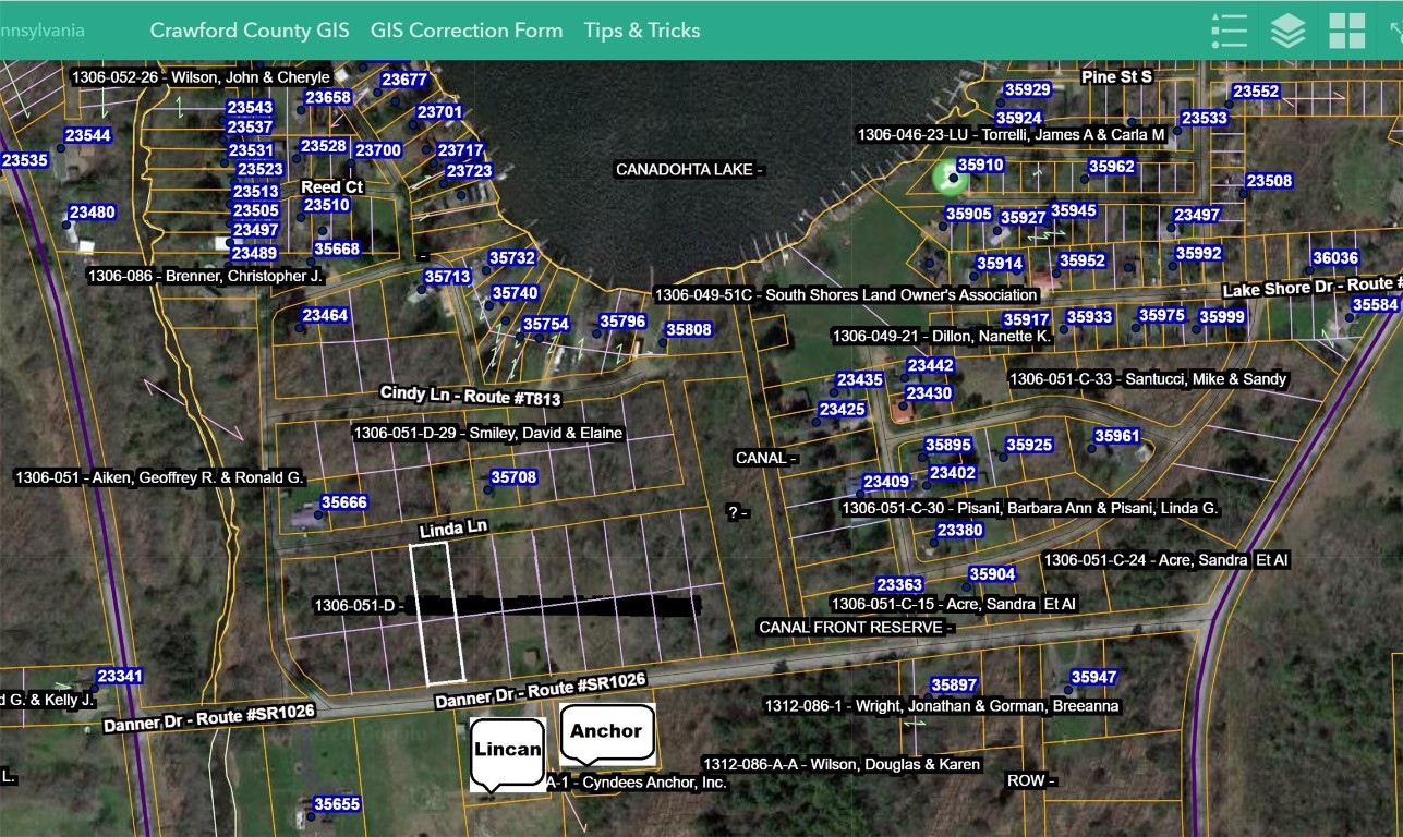 LOT 4 DANNER DR & 15 LINDA Lane