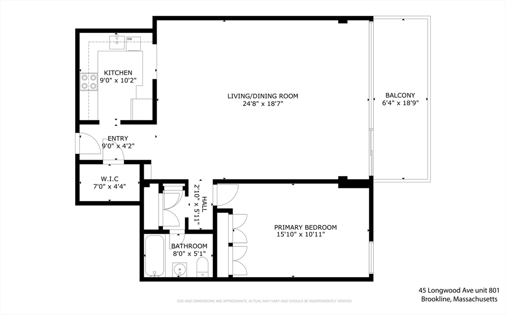 45 Longwood Ave # 801