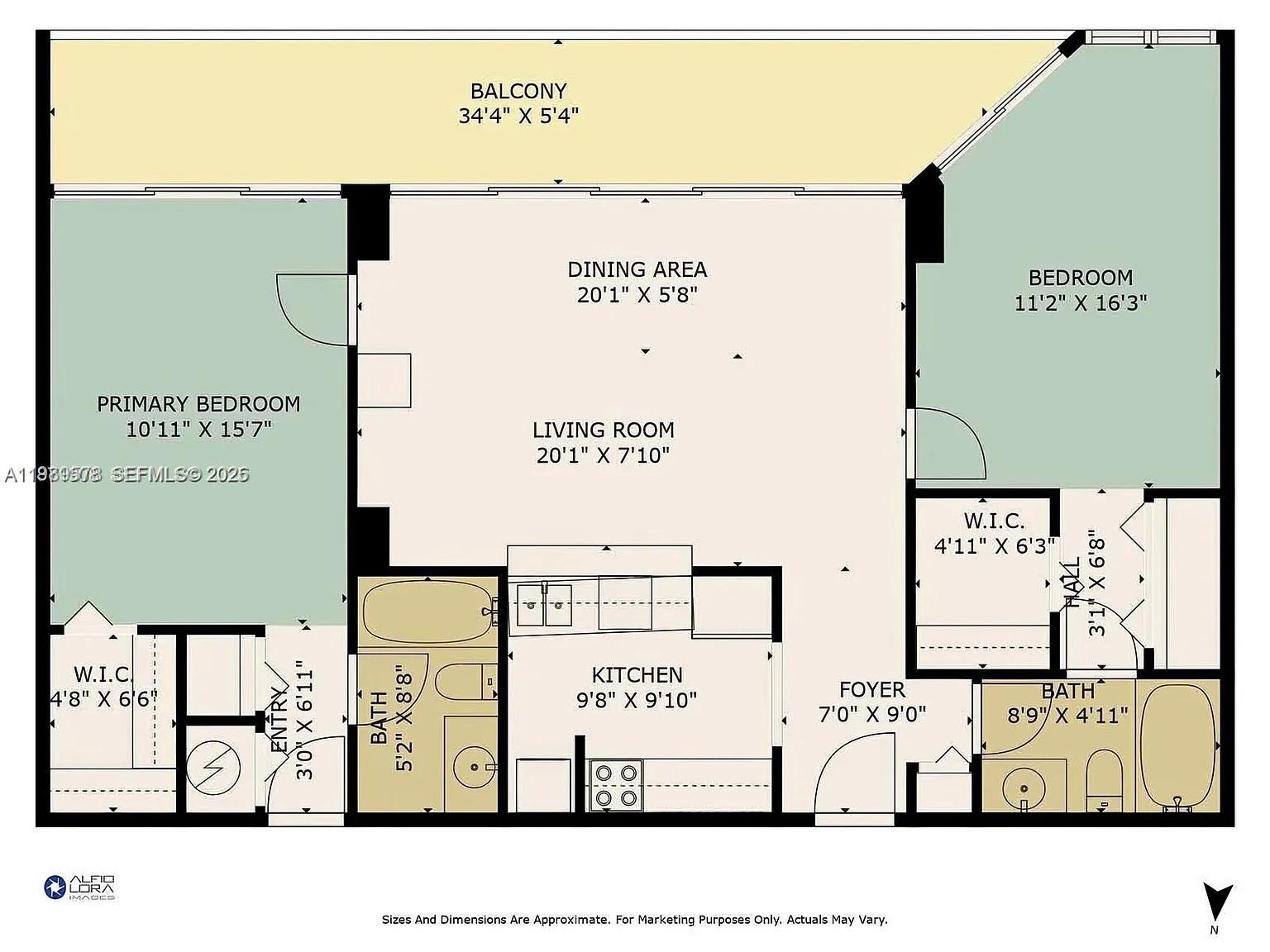 7601 E Treasure Dr # 2222
