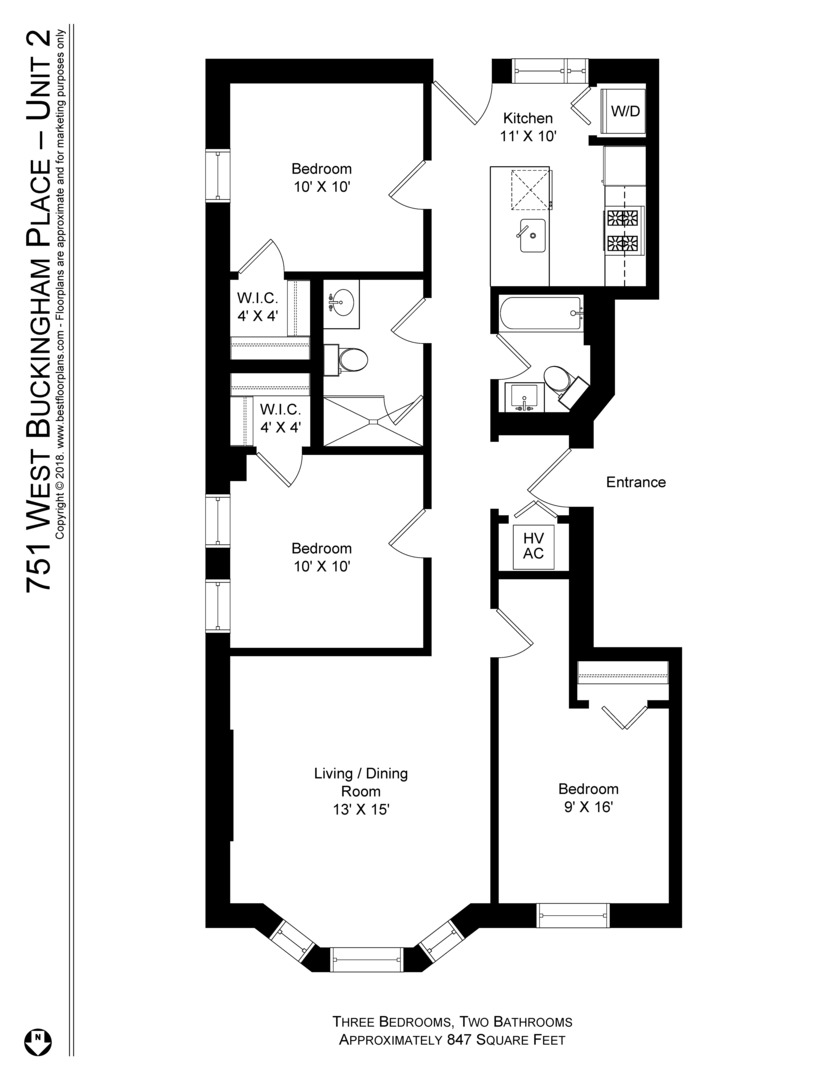 751 W Buckingham Place Unit: 2