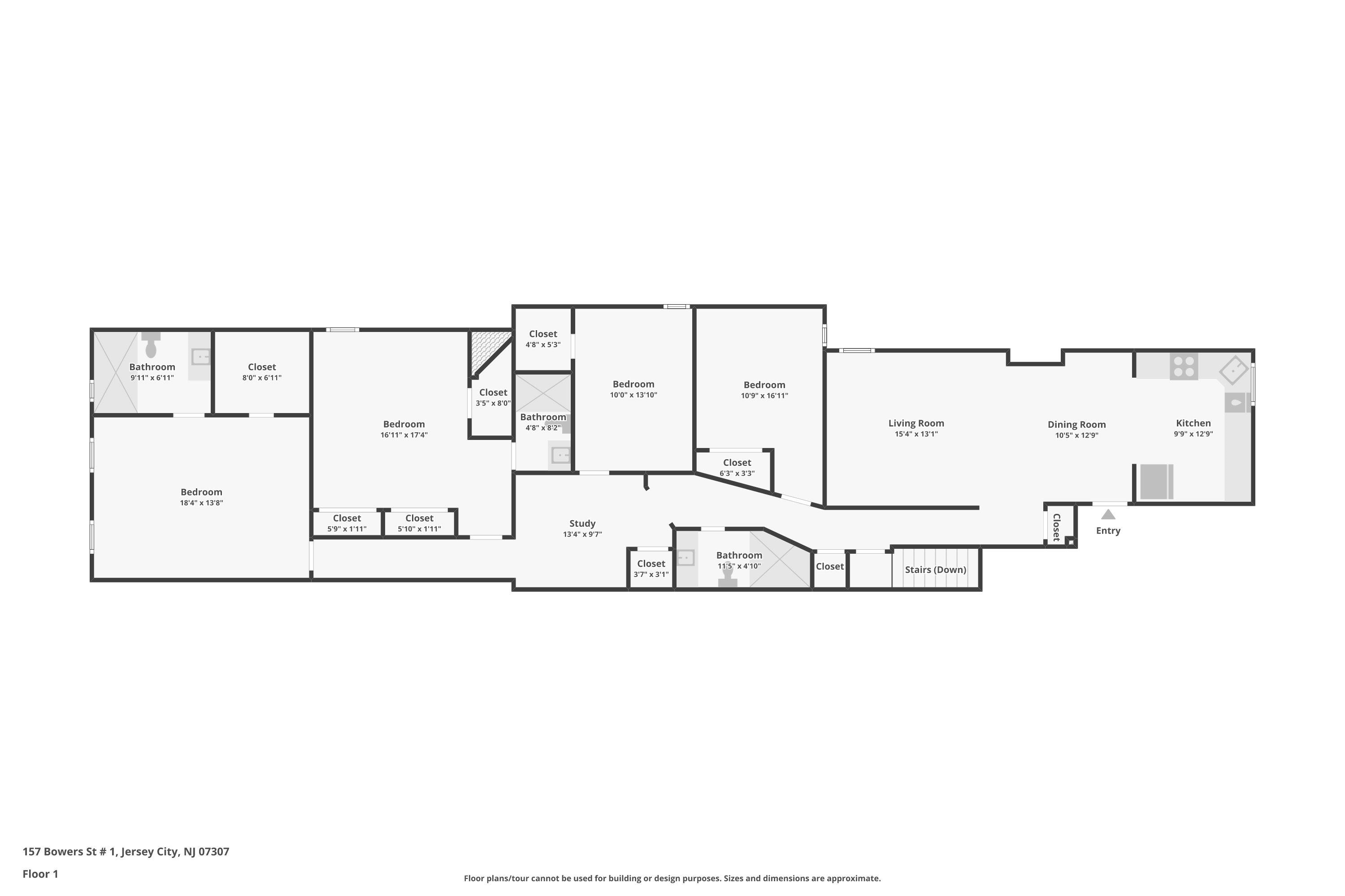 157 BOWERS ST Unit: 1