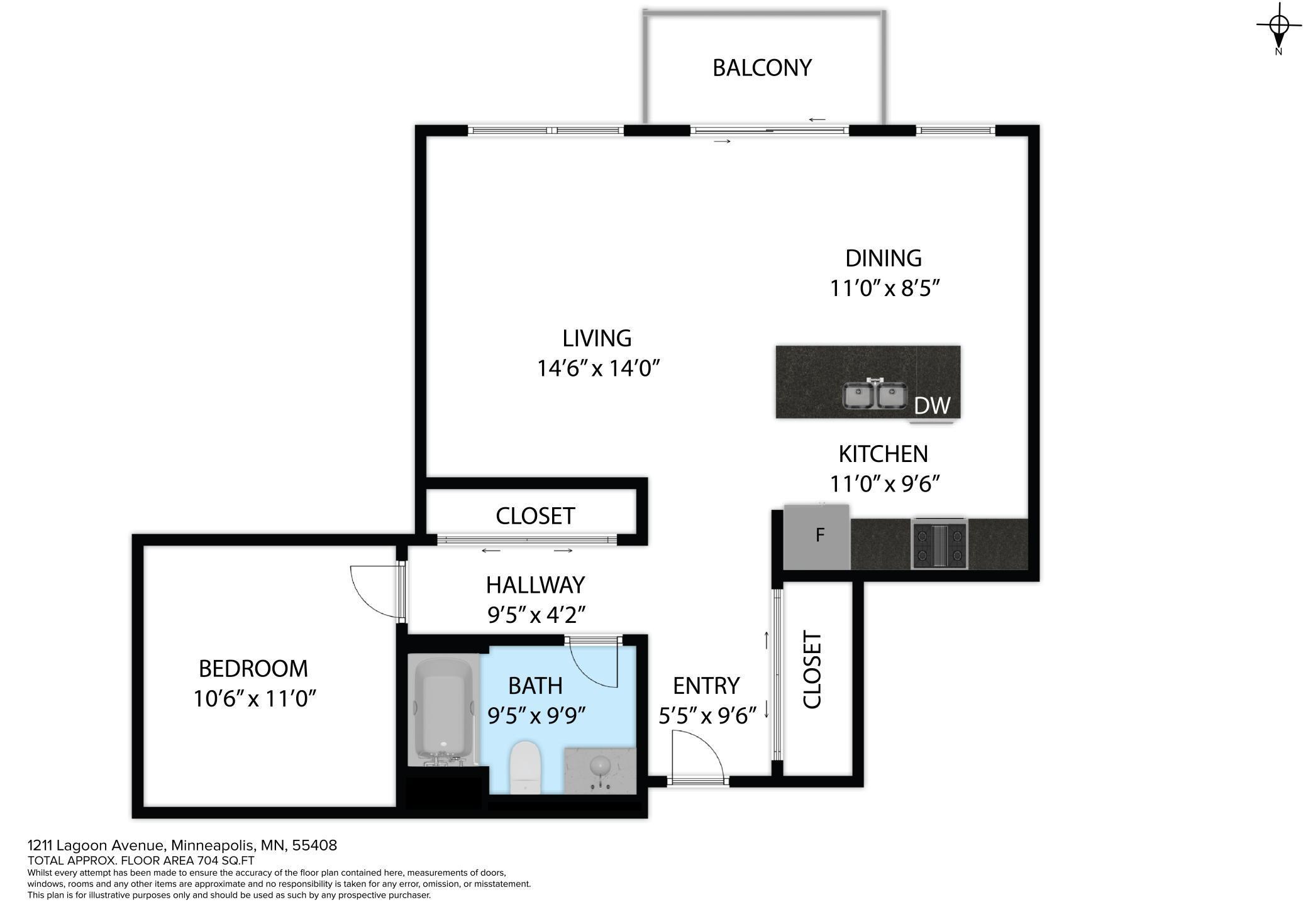 1211 Lagoon Avenue Unit: 510