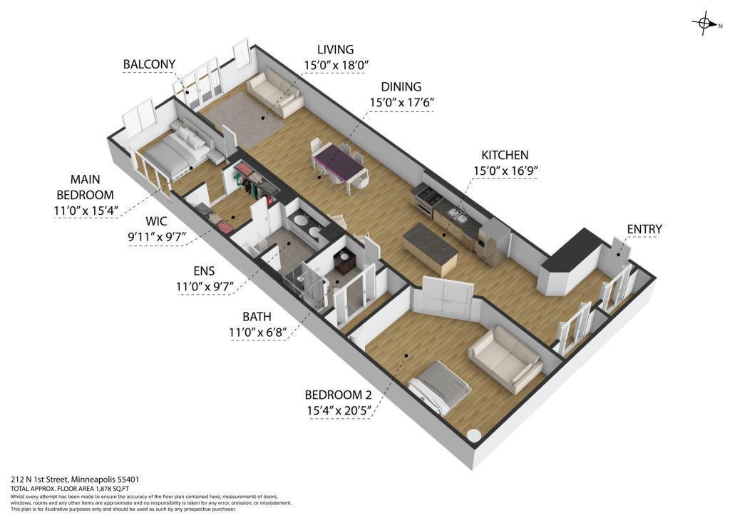 212 N 1st Street Unit: 504