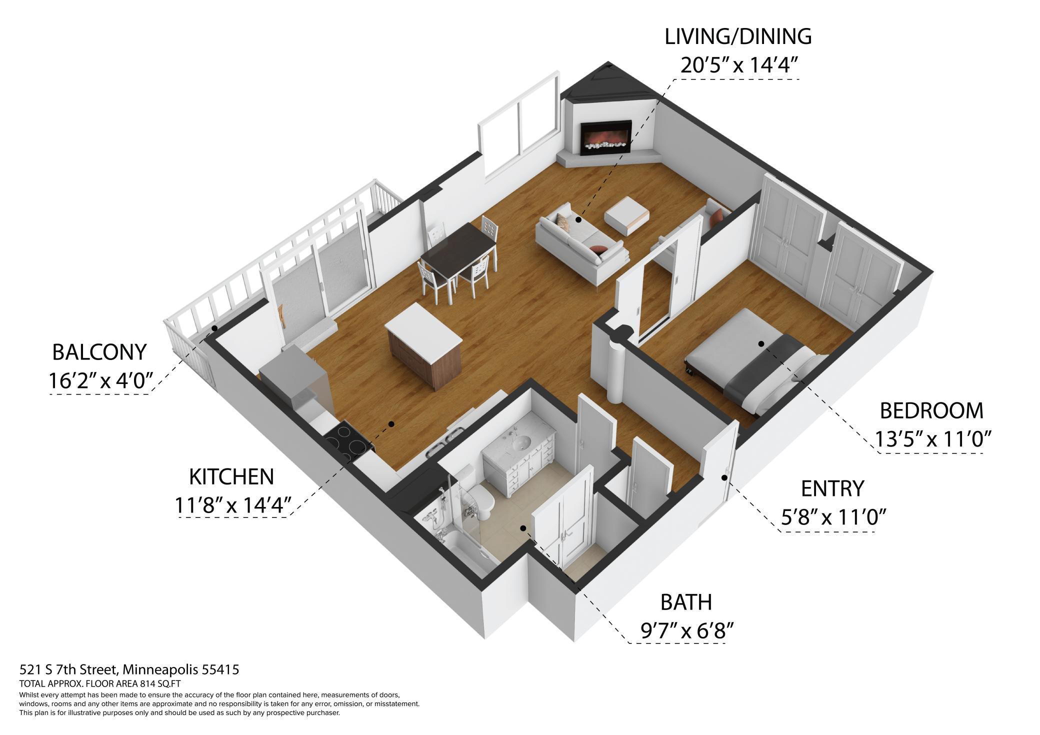 521 S 7th Street Unit: 519