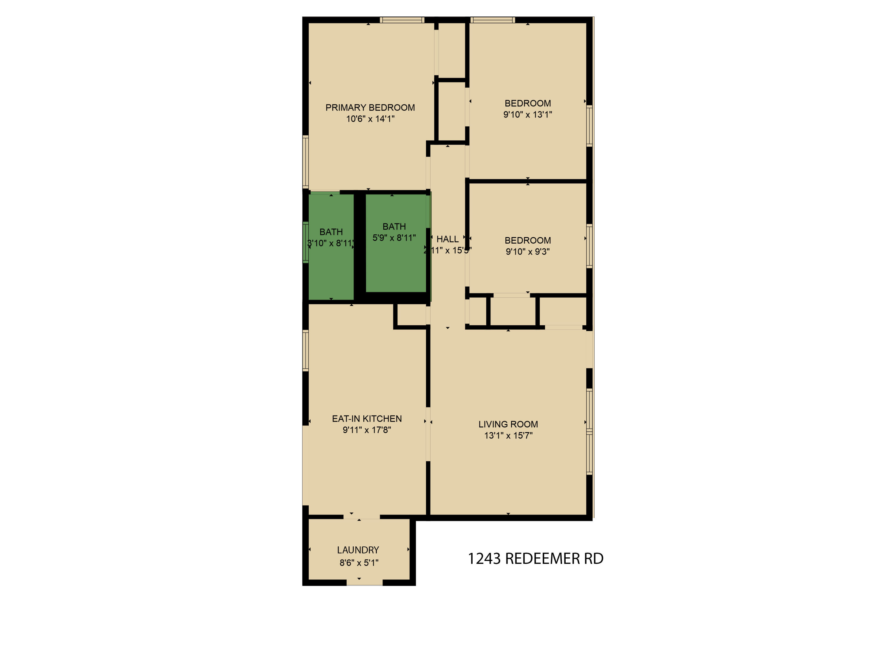 1243 Redeemer Drive