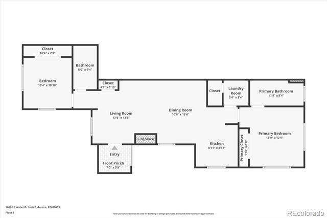 18661 E Water Drive Unit: F