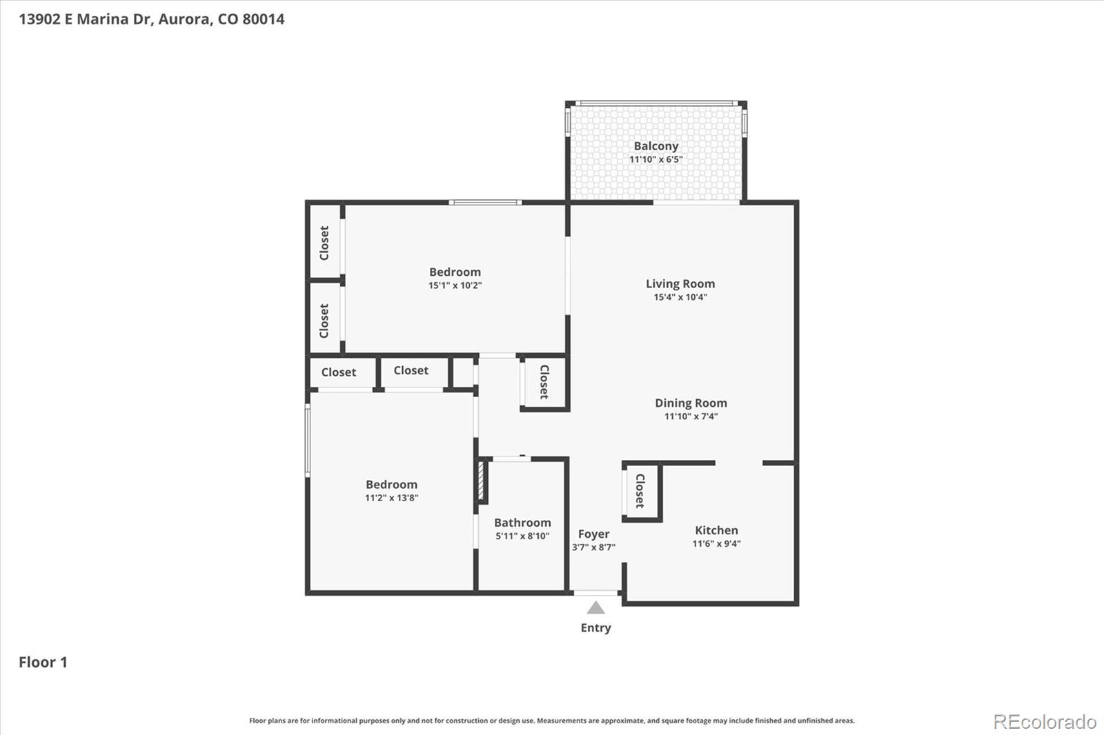 13902 E Marina Drive Unit: 311