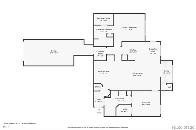 7402 S Quail Circle Unit: 1116