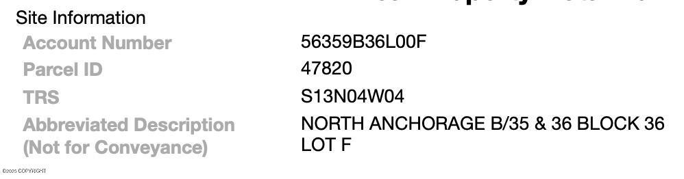 B36 LF Trail on Point Mackenzie