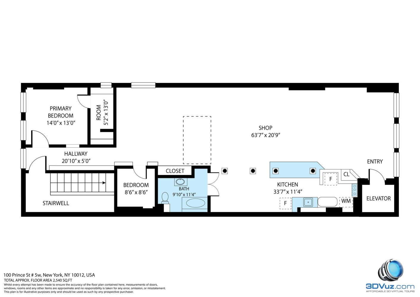 100 PRINCE Street 5W