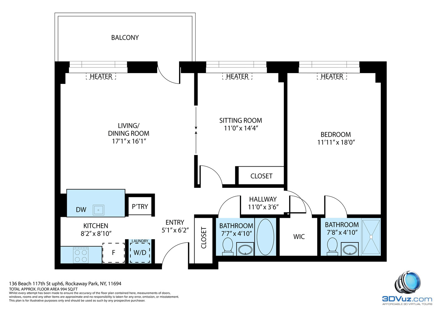 136 BEACH 117TH Street UPH6