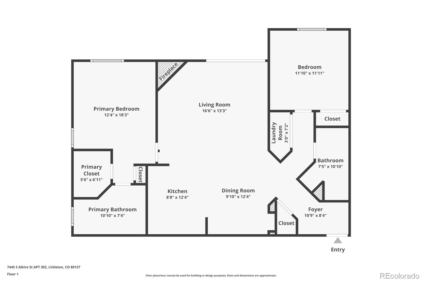 7445 S Alkire Street Unit: 302