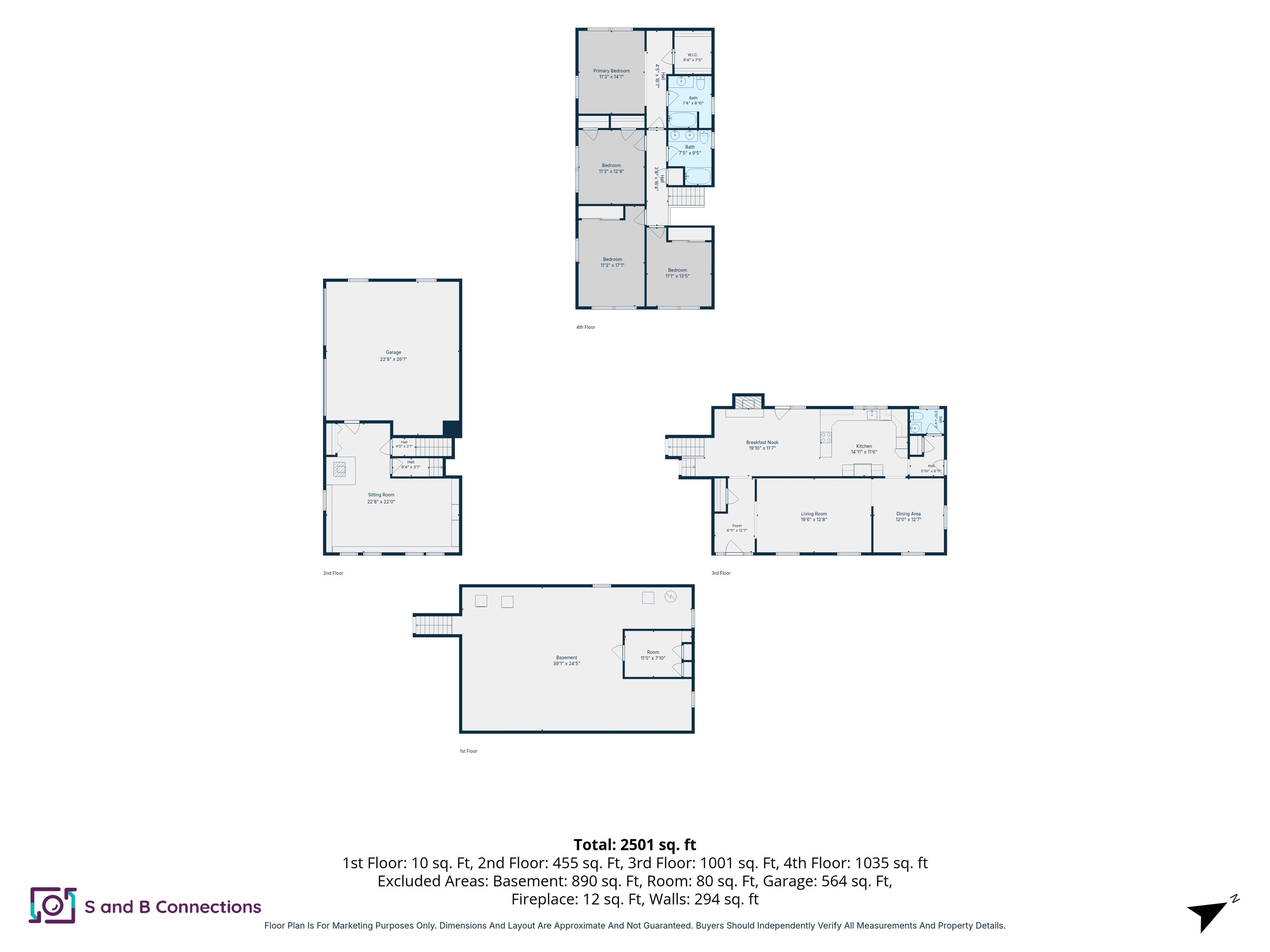23 Middle Dunstable Road