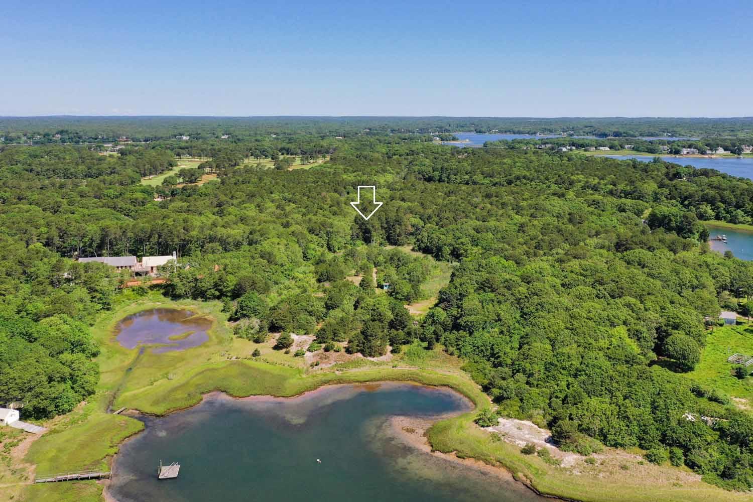 2.3 Acre Buildable Lot in Oyster Harbors